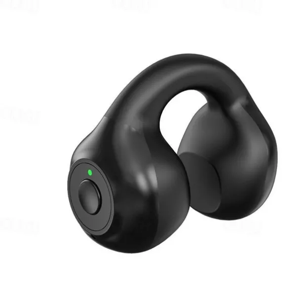 1PC Painless Wear Ear-clip Single Ear Earphone Wireless Bluetooth5.3 Earbuds with Microphone