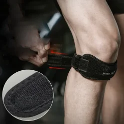 1PC Patella Tendon Knee Strap Knee Pain Relief Support Brace Hiking Soccer Basketball Running Jumpers Knee Tennis Tendonitis Volleyball & Squats