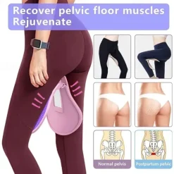 1pc Plastic Butt Trainer (Wear Pants When Using) Pelvic Floor Muscle Correction Exerciser For Inner Thighs Postpartum Rehabilitation Buttocks Legs Home Gym Fitness Equipment