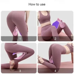 1pc Plastic Butt Trainer (Wear Pants When Using) Pelvic Floor Muscle Correction Exerciser For Inner Thighs Postpartum Rehabilitation Buttocks Legs Home Gym Fitness Equipment