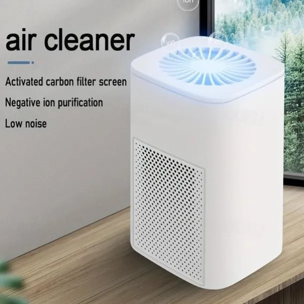 1pc Portable Air Purifier USB Car Purifier Negative Ion Purification Formaldehyde Removal Sterilization Odor Removal Smoke Odor Removal Car Office Bedroom Shithouse