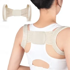 1PC Posture Corrector for Women and Men Adjustable Upper Back Brace for Posture Hunchback Support and Providing Pain Relief from Neck Shoulder and Upper Back