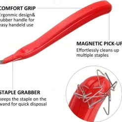 1pc Professional Magnetic Staple Remover Puller Staple Puller Tool Staples Remover Staple Removal Tool For School Supply Office Supply Home