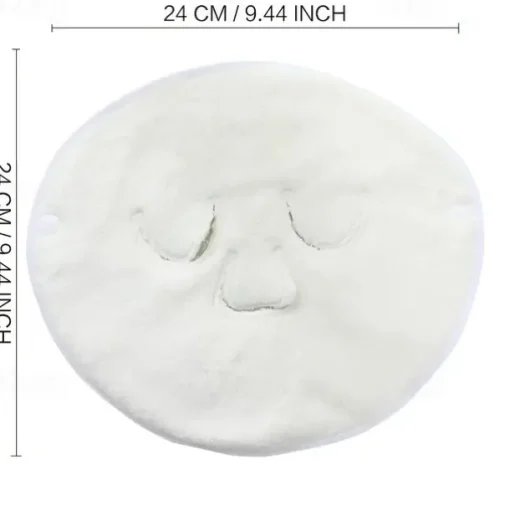 1pc Reusable Face Towel Mask Cold Hot Compress Facial Steamer Towel Mask Moisturizing Beauty Skin Care Spa Towels For Facial Facial Steamer Mask For Women Girls