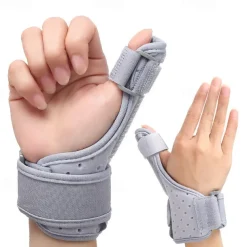 1PC Reversible Thumb & Wrist Stabilizer splint for BlackBerry Thumb Trigger Finger Pain Relief Arthritis Tendonitis Sprained and Carpal Tunnel Supporting Lightweight and Breathable