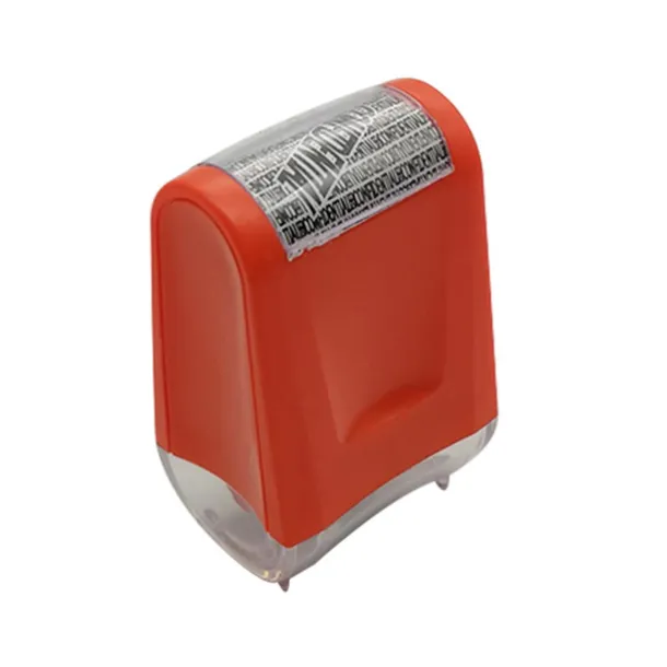 1pc Roller Identity Theft Protection Stamp For ID Privacy Confidential Data Guard Rolling Stamps Reusable isfang