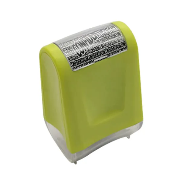 1pc Roller Identity Theft Protection Stamp For ID Privacy Confidential Data Guard Rolling Stamps Reusable isfang