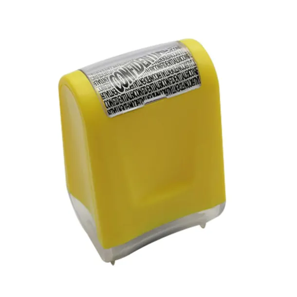 1pc Roller Identity Theft Protection Stamp For ID Privacy Confidential Data Guard Rolling Stamps Reusable isfang