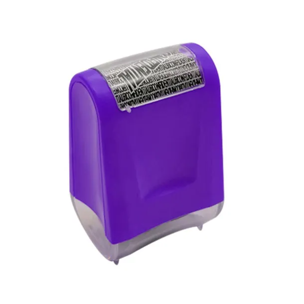 1pc Roller Identity Theft Protection Stamp For ID Privacy Confidential Data Guard Rolling Stamps Reusable isfang