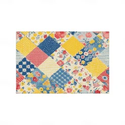 1PC Rural American Floral Placemat Table Mat 12x18 Inch Table Mats for Party Kitchen Dining Decoration