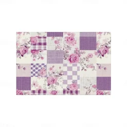 1PC Rural American Floral Placemat Table Mat 12x18 Inch Table Mats for Party Kitchen Dining Decoration