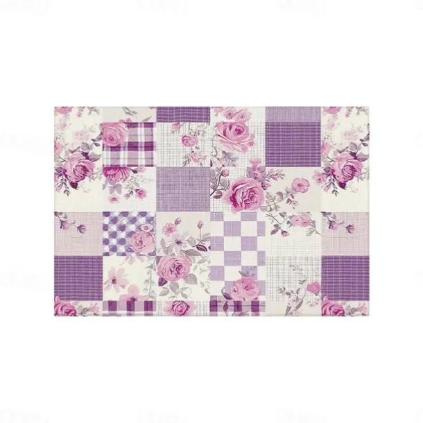 1PC Rural American Floral Placemat Table Mat 12x18 Inch Table Mats for Party Kitchen Dining Decoration