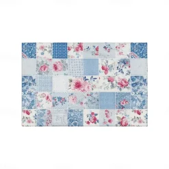 1PC Rural American Floral Placemat Table Mat 12x18 Inch Table Mats for Party Kitchen Dining Decoration