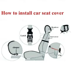 1pc Sheepskin Fur Car Seat Cover Universal, Wool Car Cushion Case, Front Seat Cover, Christmas Gift