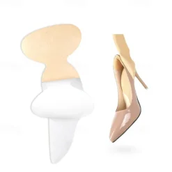1PC Shoe InsolesHeel InsolesSponge Shoes Pads with Heel Grips InsertsHeel CushionsHigh Heel Inserts Great for Loose Shoes Metatarsal or Arch PainFeet Sore ReliefWomen