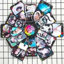 1pc Surprise Mystery Explosion Box DIY Photo Album Anniversary Wedding Birthday Festival Scrapbook Gift Halloween, Thanksgiving And Christmas Gift Easter Gift