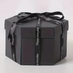 1pc Surprise Mystery Explosion Box DIY Photo Album Anniversary Wedding Birthday Festival Scrapbook Gift Halloween, Thanksgiving And Christmas Gift Easter Gift