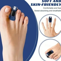 1pc Toe Splint Toe Straightener For Hammer Toe Corrector For Women Toe Brace Hammertoe Splint Toe Wrap Toe Covers Broken Toe Support