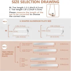 1PC Toe Splint, U-Shaped Toe Straightener, Hammer Toe Corrector for Women and Men, Toe Brace for Crooked Toe, Mallet Toe, Bent Toe, Claw Toe, Toe Wrap to Align and Support Broken Toe