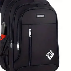 1pc Ultralight Backpack Men's Computer Backpack Large Capacity Travel High School Junior High School Students Schoolbag With USB Charging Port Anti-splash Water Schoolbag Laptop Notebook Bag