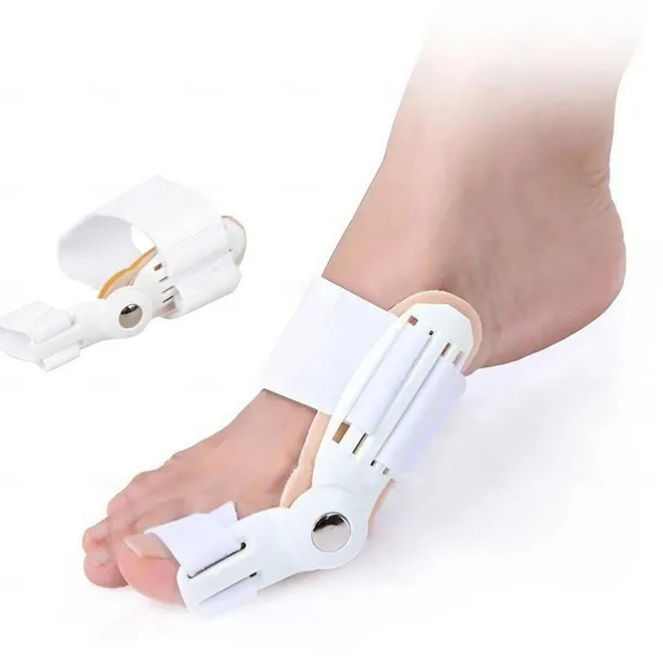 1pc Unisex Big Toe Straightener, Adjustable Toe Separator, Foot Corrector