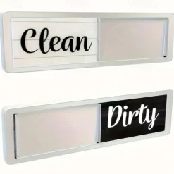1pc Universal Dishwasher Magnet - Strong Clean Dirty Indicator for Kitchen Organization and Home Decoration.