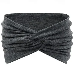 1PC Wide Headbands for Women, 7'' Extra Large Turban Headband Boho Hairband Hair Twisted Knot Accessories