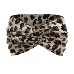 1PC Wide Headbands for Women, 7'' Extra Large Turban Headband Boho Hairband Hair Twisted Knot Accessories