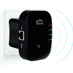 1Pc WiFi Extender WiFi Range Extender,Wireless Internet Repeater,Signal Booster Up To 2640sq. Ft And 25 Devices, Long Range Amplifier With Ethernet Port, 1-Tap Setup, Access Point