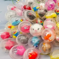 50pcs 50 Assorted Mini Dolls in Clear Capsules Gumball Machine Party Favors & Surprise Prizes