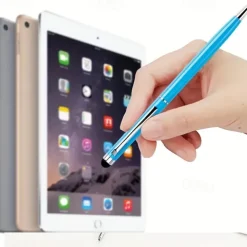 10pcs 2 In-1 Stylus Pens For Touch Screens Ballpoint Pen