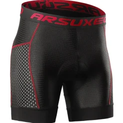 2PCS Men's Cycling Underwear Cycling Padded Shorts Bike Padded Shorts / Chamois Mountain Bike MTB Road Bike Cycling Sports Black Grey Quick Dry Moisture Wicking Clothing Apparel Bike Wear