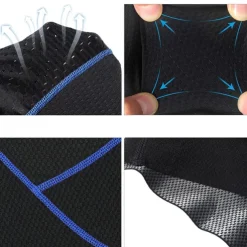 2PCS Men's Cycling Underwear Cycling Padded Shorts Bike Padded Shorts / Chamois Mountain Bike MTB Road Bike Cycling Sports Black Grey Quick Dry Moisture Wicking Clothing Apparel Bike Wear