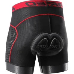 2PCS Men's Cycling Underwear Cycling Padded Shorts Bike Padded Shorts / Chamois Mountain Bike MTB Road Bike Cycling Sports Black Grey Quick Dry Moisture Wicking Clothing Apparel Bike Wear