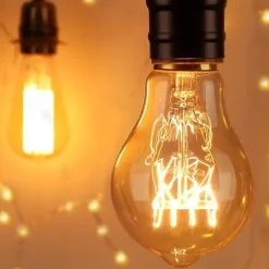 6pcs / 4pcs 60 W E26 / E27 A60(A19) Warm Yellow 2200-2800 k Retro / Dimmable / Decorative Incandescent Vintage Edison Light Bulb 220-240 V