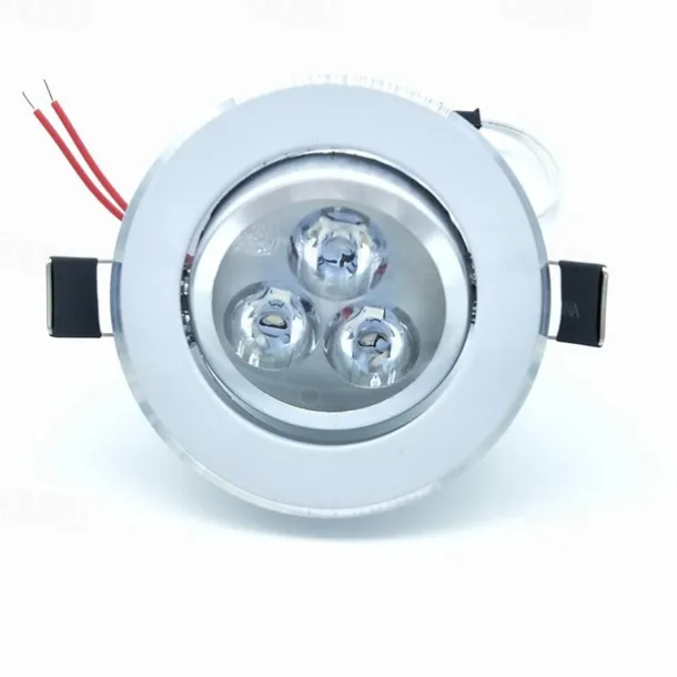5pcs 3 W 300 lm 3 LED Beads Easy Install Recessed LED Downlights Warm White Cold White 220-240 V Cabinet Ceiling Home / Office / 5 pcs / RoHS / CE Certified