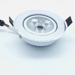 5pcs 3 W 300 lm 3 LED Beads Easy Install Recessed LED Downlights Warm White Cold White 220-240 V Cabinet Ceiling Home / Office / 5 pcs / RoHS / CE Certified