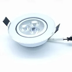5pcs 3 W 300 lm 3 LED Beads Easy Install Recessed LED Downlights Warm White Cold White 220-240 V Cabinet Ceiling Home / Office / 5 pcs / RoHS / CE Certified