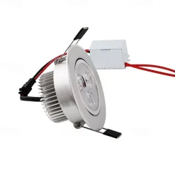 10pcs 3 W 300 lm 3 LED Beads Easy Install Recessed LED Ceiling Lights Warm White Cold White 85-265 V Ceiling Commercial Home / Office / 10 pcs / RoHS / CE Certified