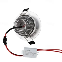 10pcs 3 W 300 lm 3 LED Beads Easy Install Recessed LED Ceiling Lights Warm White Cold White 85-265 V Ceiling Commercial Home / Office / 10 pcs / RoHS / CE Certified