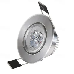 6pcs 3 W 300 lm 3 LED Beads Easy Install Recessed LED Recessed Lights Warm White Cold White 85-265 V Commercial Home / Office Living Room / Dining Room / RoHS / CE Certified