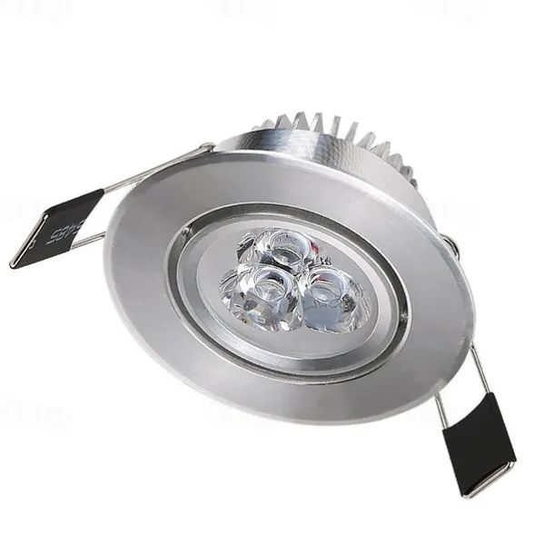 6pcs 3 W 300 lm 3 LED Beads Easy Install Recessed LED Recessed Lights Warm White Cold White 85-265 V Commercial Home / Office Living Room / Dining Room / RoHS / CE Certified