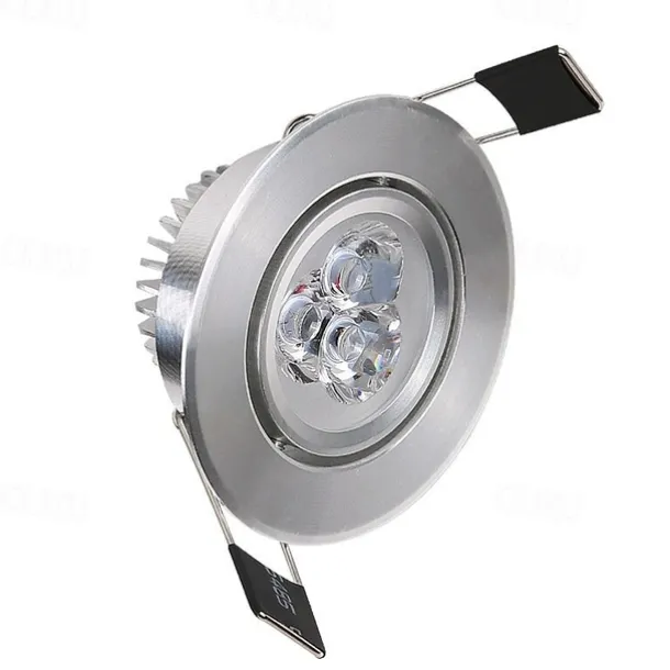 6pcs 3 W 300 lm 3 LED Beads Easy Install Recessed LED Recessed Lights Warm White Cold White 85-265 V Commercial Home / Office Living Room / Dining Room / RoHS / CE Certified