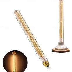 6pcs 40 W E26 / E27 T300 Warm White 2200-2800 k Retro / Dimmable / Decorative Incandescent Vintage Edison Light Bulb 220-240 V