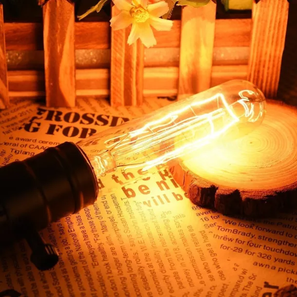 4pcs 40 W E26 / E27 T10 Warm Yellow 2200 k Incandescent Vintage Edison Light Bulb 220-240 V