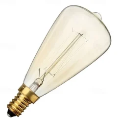 10pcs 40 W E14 ST48 Warm White 2200-2700 k Retro / Dimmable / Decorative Incandescent Vintage Edison Light Bulb 220-240 V