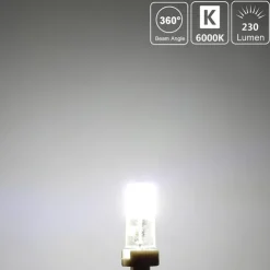 6pcs 3 W LED Bi-pin Lights 250 lm G4 48 LED Beads SMD 3014 Warm White Cold White 220 V