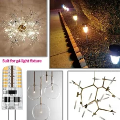 6pcs 3 W LED Bi-pin Lights 250 lm G4 48 LED Beads SMD 3014 Warm White Cold White 220 V