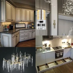 6pcs 3 W LED Bi-pin Lights 250 lm G4 48 LED Beads SMD 3014 Warm White Cold White 220 V