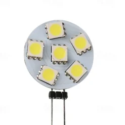 10pcs 1 W LED Bi-pin Lights 120 lm G4 6 LED Beads SMD 5050 White Warm Yellow